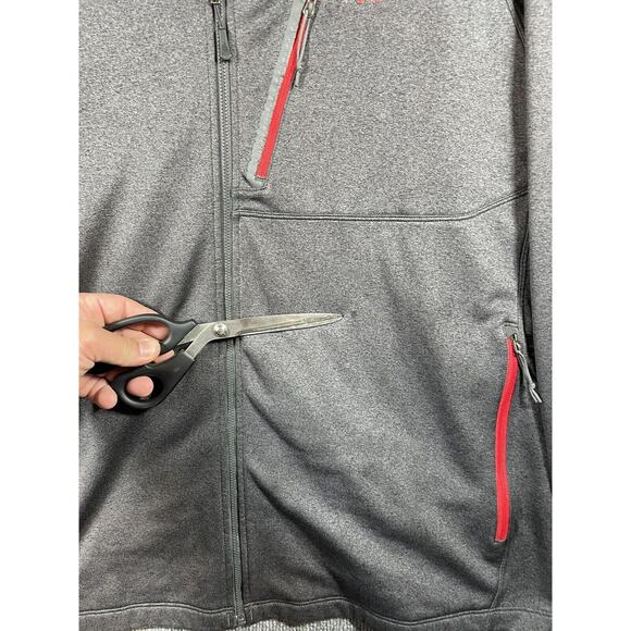 The North Face Full Zip Jacket Men's XXL Gray Longsleeve Pockets Outdoor/Hiking - Picture 4 of 11